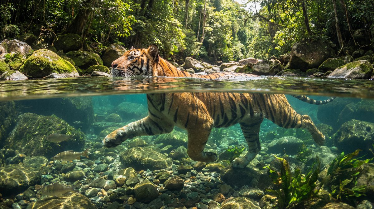 中文字幕老虎游泳视频